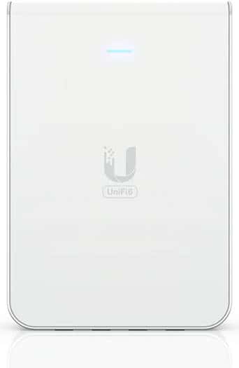 Ubiquiti Networks UniFi U6 In-Wall AP & 4-Port PoE Gigabit Switch: 5.3 Gb/s Throughput, 1 x Gigabit PoE Uplink, In-Wall Mount, White | U6-IW thumbnail 7