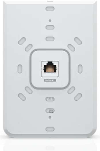 Ubiquiti Networks UniFi U6 In-Wall AP & 4-Port PoE Gigabit Switch: 5.3 Gb/s Throughput, 1 x Gigabit PoE Uplink, In-Wall Mount, White | U6-IW thumbnail 2