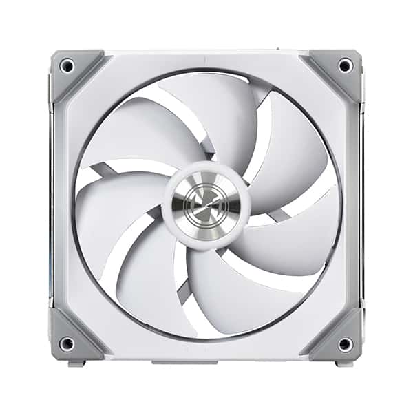 LIAN LI UF-SL120-1W WHITE: 120mm PC Case Fan, 58.54 CFM Airflow, 31 dB(A) Noise, FDB Bearing, RGB | UF-SL120-1W thumbnail 2