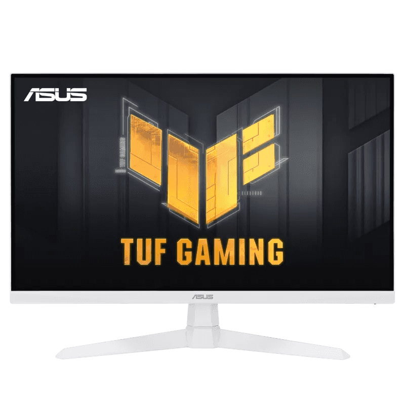 ASUS Powered Mini AMD Rendering and Gaming PC With 27 Inch Monitor, AMD Ryzen 9 7950X3D, DUAL 4070 SUPER White 12GB, 64GB (2x32GB) 6000MTs, 990 PRO 2TB NVMe, 850W thumbnail 1