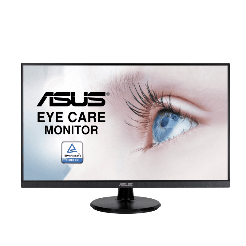 ASUS VA27DQ Eye Care Monitor ??? 27 inch, FHD (Full HD 1920 x 1080), IPS, Frameless, 75Hz, Adaptive-Sync/FreeSync???, DisplayPort, HDMI, Eye Care, Low Blue Light, Flicker Free, Wall Mountable thumbnail 3