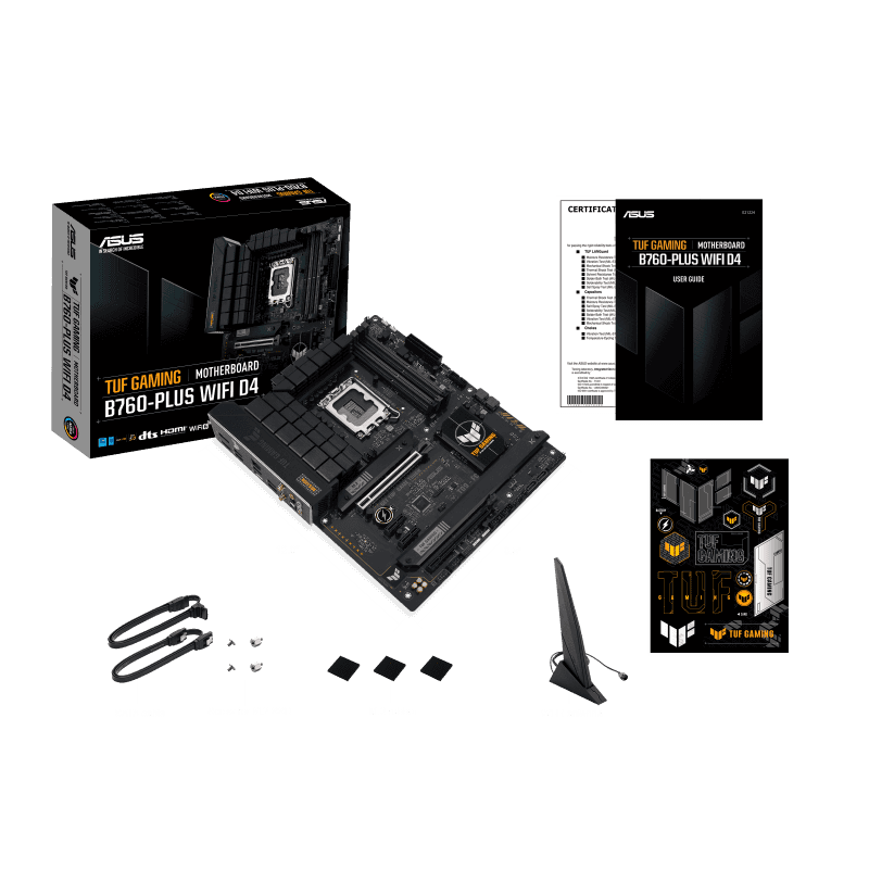 ASUS TUF GAMING B760-PLUS WIFI D4 Gaming Motherboard | 90MB1DF0-M0EAY0 thumbnail 6