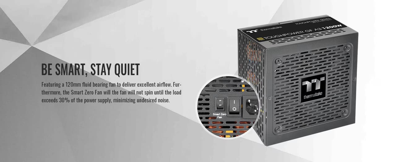 Thermaltake GF A3 1200W Gold PSU | ATX 3.0 &amp; PCIe 5.0
