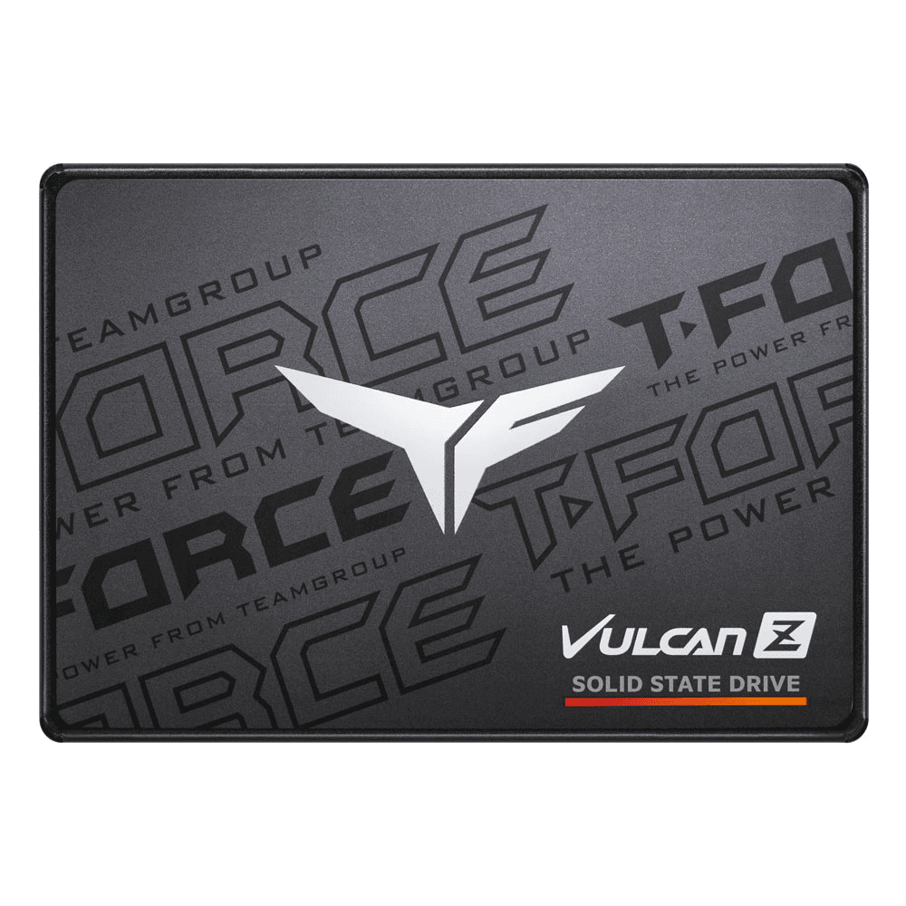 Tenda Team Group T-Force VULCAN QLC 2.5" 2TB SATA-III 3D NAND Internal Solid State Drive, Black Sequental Read and Write 550/500 MB/s, MTBF 1,000,000 Hours| T253TY002T0C101 - product view 2 of 4