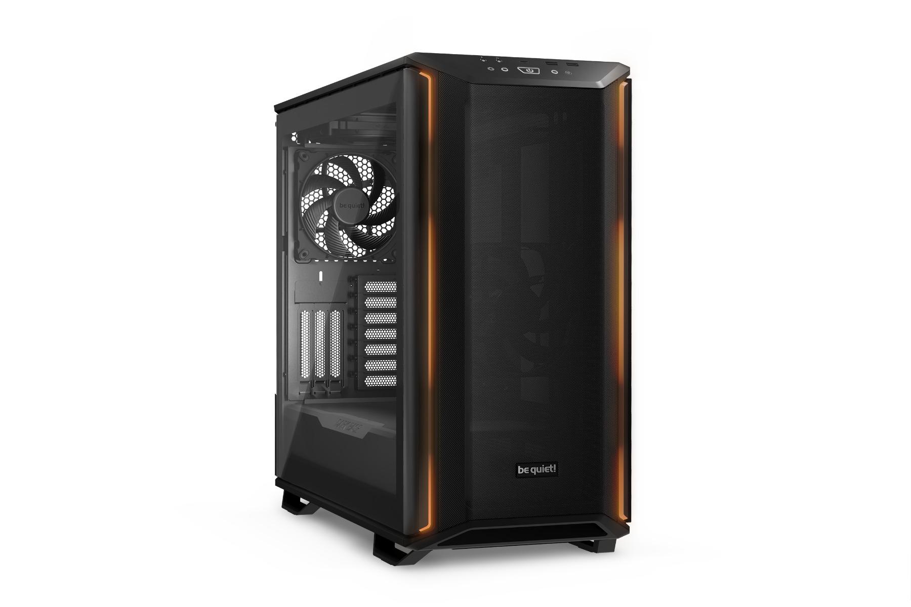 Be Quiet! Dark Base 701 Mid Tower Computer Case, 3x Silent Wings 4 140mm Pre-Installed Fans, Up to 360mm Radiator & 8x Fans Support, Tempered Glass Window, Black | BGW58 – Buy Online