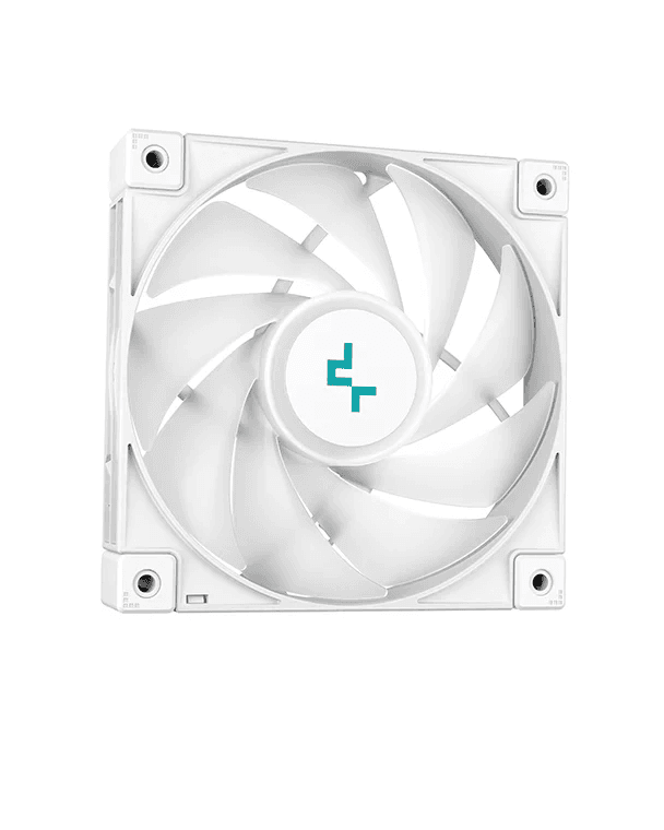 DeepCool LS720 SE WH AIO Liquid CPU Cooler, 360mm Radiator, 120mm ARGB Fans, 500~2250 RPM Fan Speed, 85.85 CFM Airflow, 3100 RPM Pump Speed, ARGB LED Lights, Hydro Bearing, White | R-LS720-WHAMMM-G-1 thumbnail 6