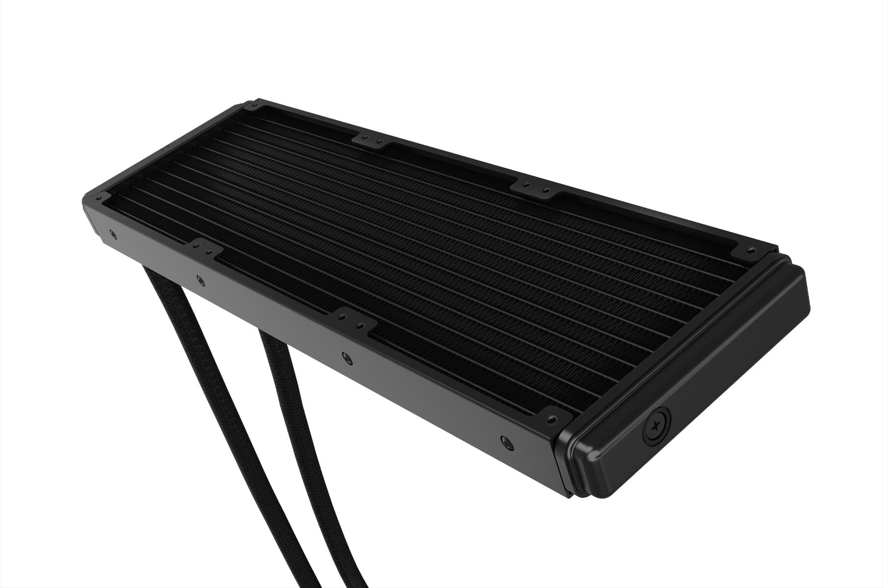 Be quiet! Be Quiet! Silent Loop 2 360mm CPU Liquid Cooler, 3x Silent Wings 3 120mm PWM High-Speed Fans, 2800 RPM Pump Speed, 2200 RPM Fan Speed, Up to 85.8 CFM Airflow, Black | BW012 - product view 3 of 6