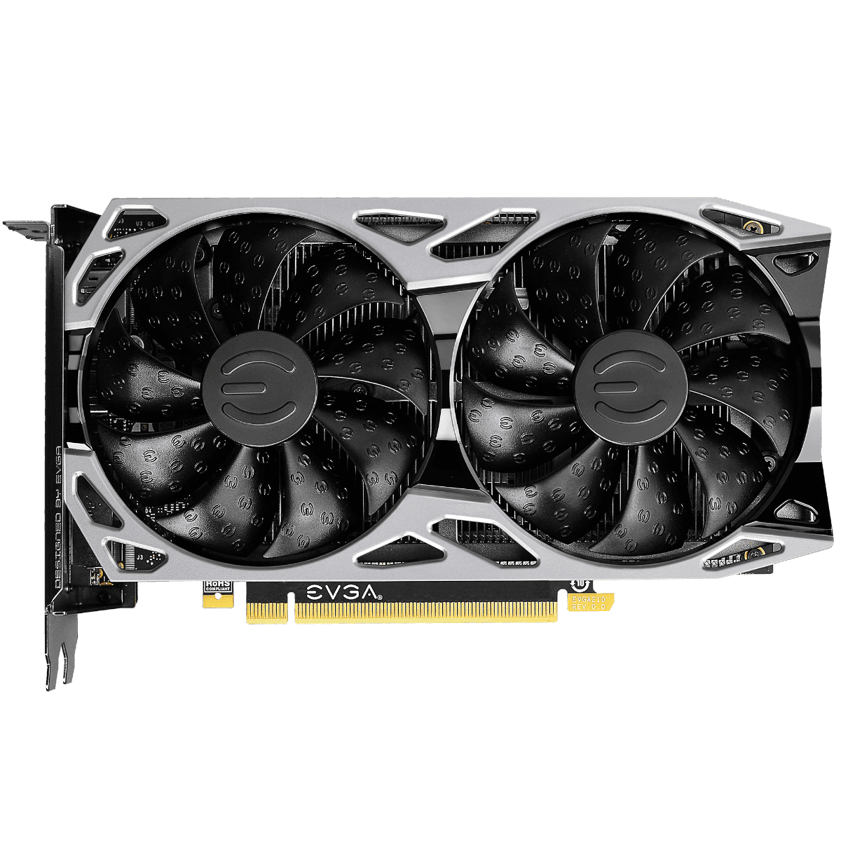 EVGA GeForce GTX 1660 SC Ultra Gaming 6GB GDDR5 Graphics Card, 192 bit, PCIe 3.0, Dual Fan, Metal Backplate | 06G-P4-1067-KR - product view 1 of 2