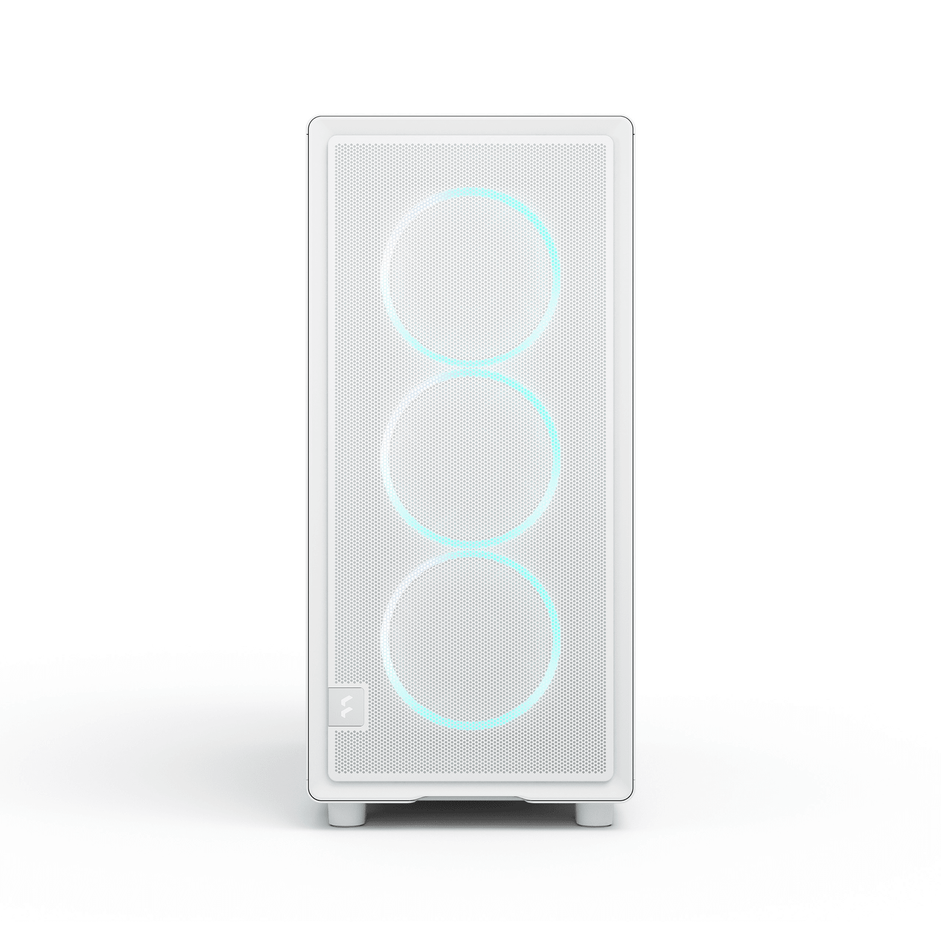 Fractal Design Fractal Design Epoch White TG RGB Clear Tint ATX Mid-Tower Case, High-Airflow Mesh, 3x Momentum 12 RGB Fans, USB-C 20Gbps, White | FD-C-EPO1A-05 - product view 3 of 7