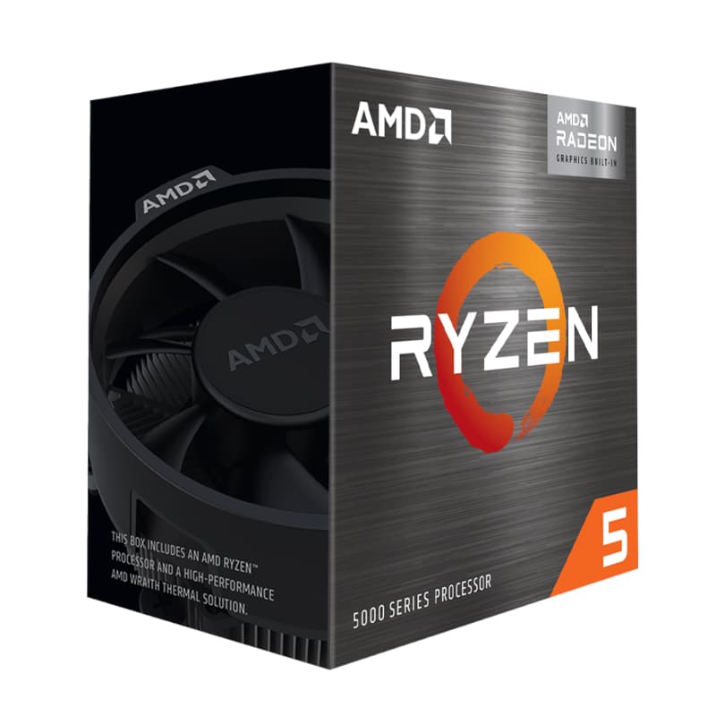 AMD AMD 5600G RYZEN 5 6CORE 12 THREAD  PROCESOOR 4.4 GHZ MAX BOOST 3.9GHZ BASE  PROCESOOR  730143313414 - product view 2 of 2