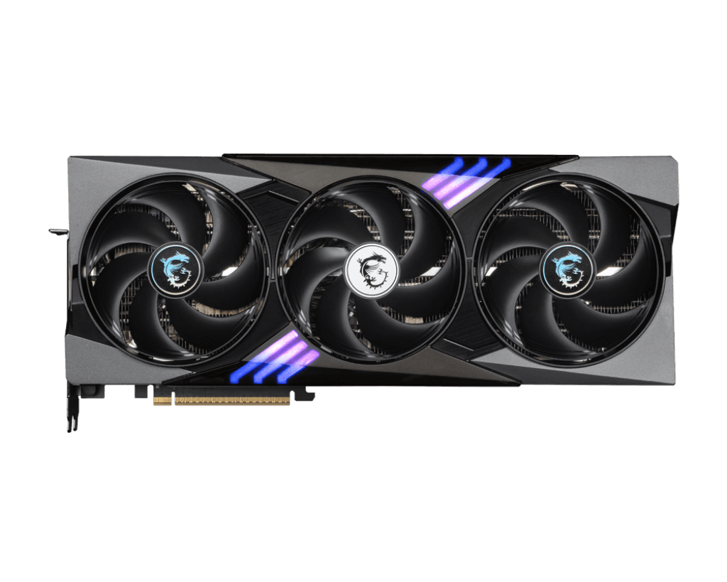 MSI MSI NVIDIA GeForce RTX 5090 32G GAMING TRIO OC Graphic Card, 32GB GDDR7, 28 Gbps 512-bit, 2497 MHz Extreme Clocks, 21760 Units CUDA Cores, PCI E 5, Black | 912-V530-024 - product view 3 of 7