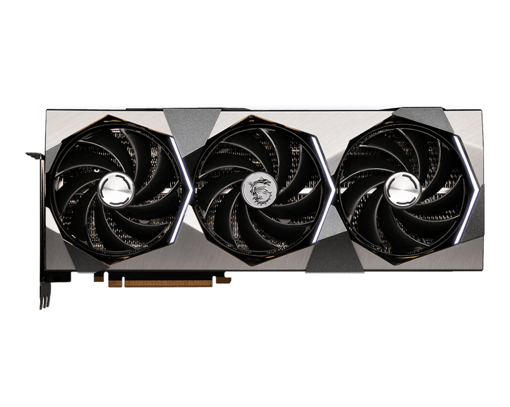 MSI MSI GeForce RTX 4090 SUPRIM 24G Gaming Graphics Card - 24GB GDDR6X, 2610 MHz, PCI Express Gen 4, 384-bit, 3x DP v 1.4a, HDMI 2.1a  | 912-v510-221 - product view 3 of 7