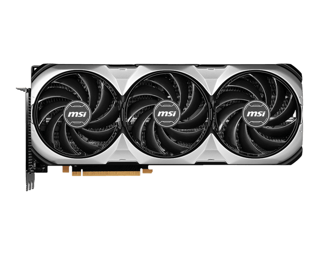 MSI MSI GeForce RTX 4080 16GB VENTUS 3X OC Gaming Graphics Card - 16GB GDDR6X, 2550 MHz, PCI Express Gen 4, 256-bit, 3x DP v 1.4a, HDMI 2.1a (Supports 4K & 8K HDR) | 912-V511-013 - product view 1 of 6