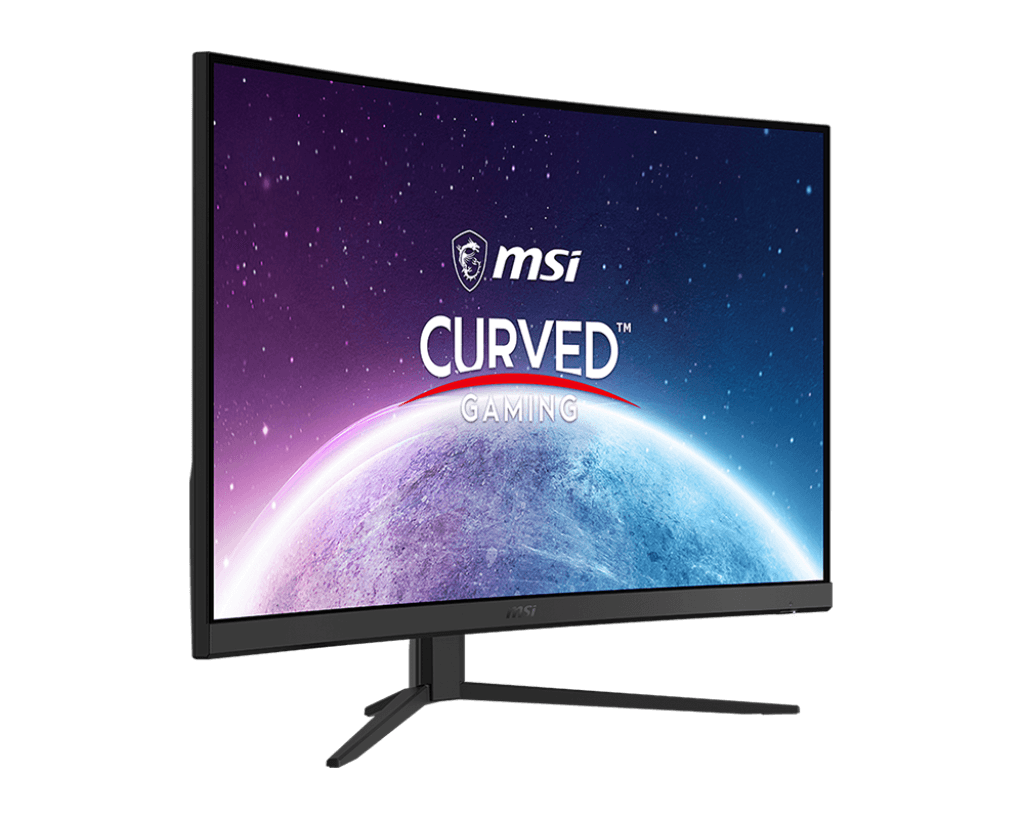 MSI MSI G32C4X 32" FHD 1500R Curved Gaming Monitor, 250Hz Refresh Rate, 1ms Response Time, 16:9 VA Panel, AMD FreeSync, 1.07 Billion Colors, HDR Ready, 2x HDMI | 1x DisplayPort, Black | 9S6-3DA61T-043 - product view 2 of 5