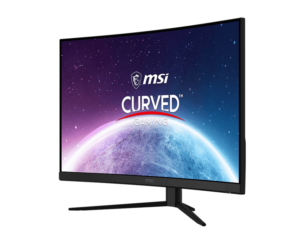 MSI MSI G32C4X 32" FHD 1500R Curved Gaming Monitor, 250Hz Refresh Rate, 1ms Response Time, 16:9 VA Panel, AMD FreeSync, 1.07 Billion Colors, HDR Ready, 2x HDMI | 1x DisplayPort, Black | 9S6-3DA61T-043 - product view 1 of 5