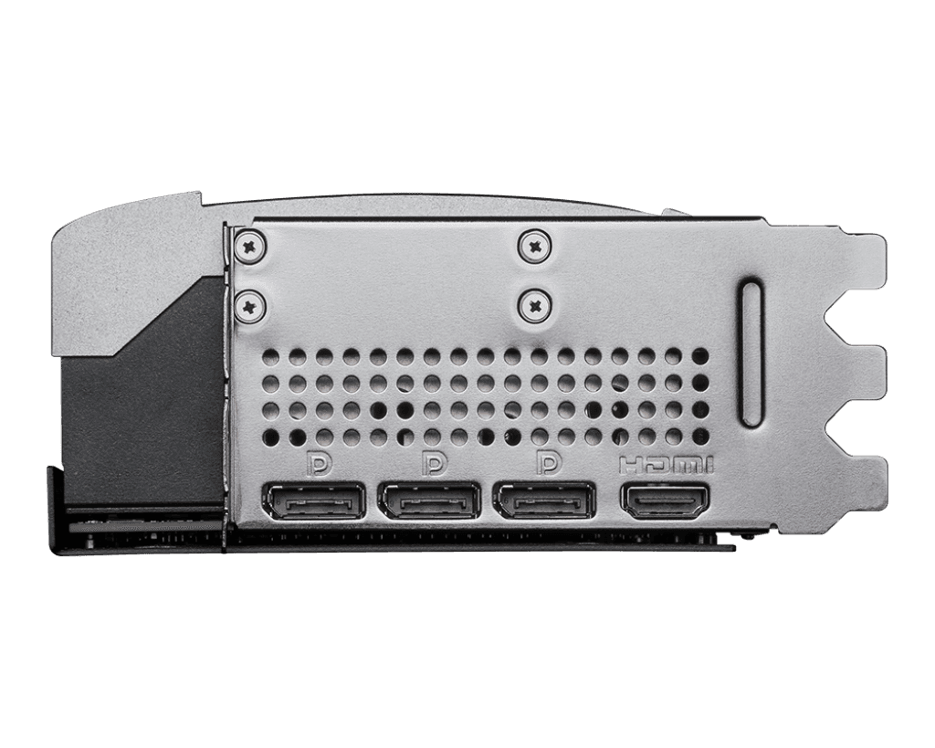 MSI MSI GeForce RTX 5090 VENTUS 3X OC Graphics Card, 32GB GDDR7 512-bit Memory, 21760 CUDA Cores, 2437 MHz Engine Clock, 28 Gbps Memory Speed, PCI E 5.0, 1x HDMI, 3x DP, Black | 912-V530-060 - product view 3 of 6