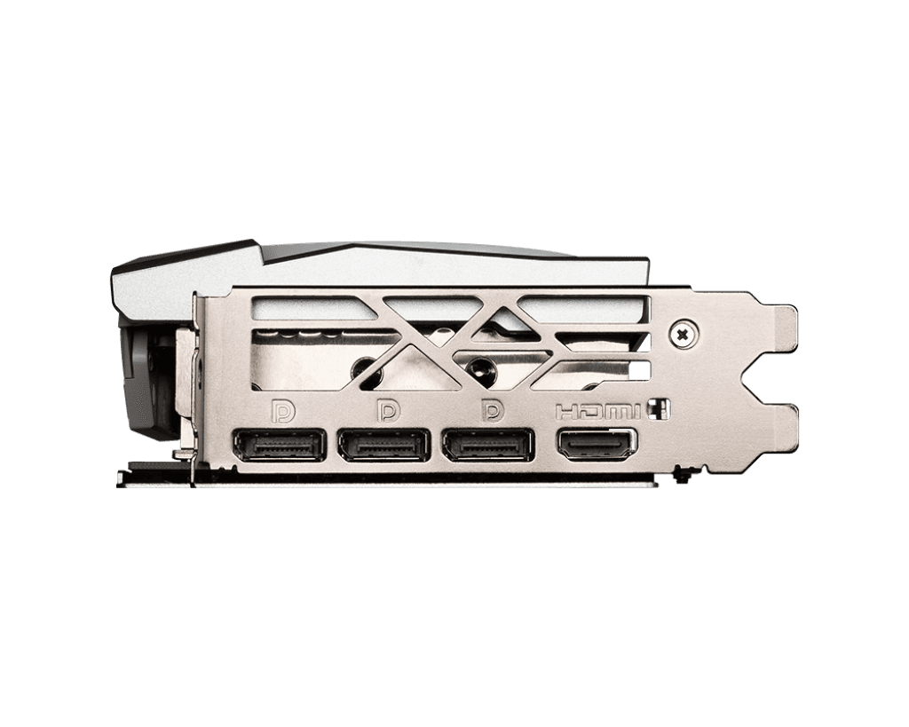 MSI MSI GeForce RTX 4070 Ti GAMING X SLIM 12G Graphics Card - White, DLSS 3 | 912-V513-425 - product view 1 of 7