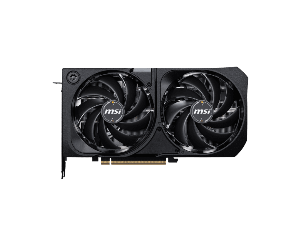MSI MSI GeForce RTX 5070 12G SHADOW 2X OC Graphics Card, 12GB GDDR7 192-Bit Memory, 2542 MHz Boost Clock, 28 Gbps Memory Speed, PCI Express Gen 5 | 912-V532-011 - product view 2 of 6