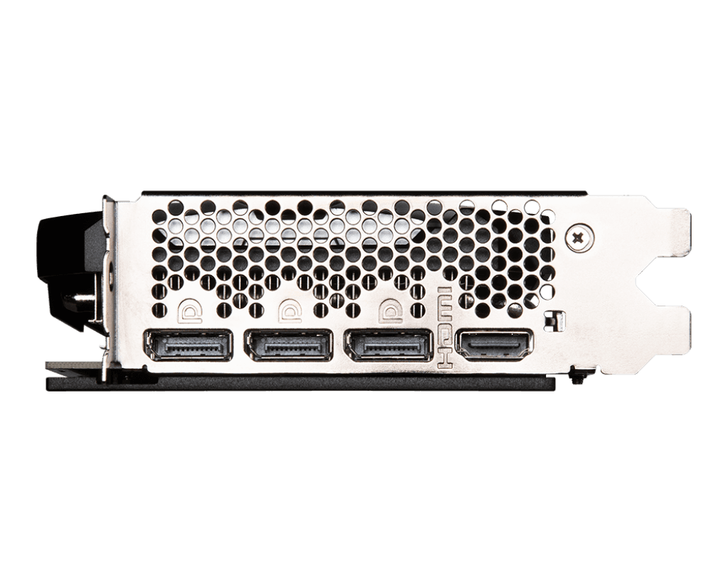 MSI MSI GeForce RTX 4070 VENTUS 3X Graphics Card, 12GB GDDR6X 192-bit Memory, 2475 MHz Boost Clock, 5888 CUDA Cores, 21Gbps Memory Speed, PCI E Gen 4, 3xDP | 1x HDMI | 912-V513-290 - product view 1 of 5