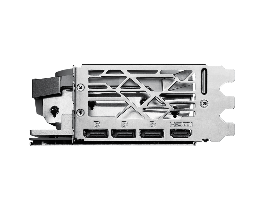 MSI MSI RTX 4070TI 12GB GAMING X TRIO WHITE GDDR6X 3 FAN NVIDIA GRAPHIC CARD,912-V513-079,4711377042000,824142311769 - product view 2 of 9