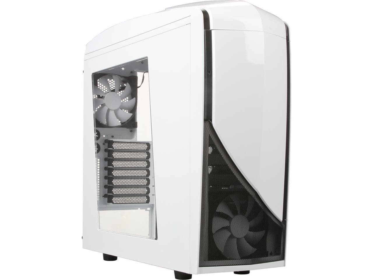 NZXT NZXT P240 GAMING COMPUTER CASE| MATTE BLACK/ORANGE - product view 2 of 5
