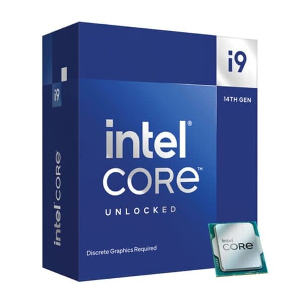 Intel Intel Core i9-14900KF Processor 36M Cache, up to 5.80 GHz, 24-Cores 32-Threads | BX8071514900KF  14900KF INTEL 14TH GEN I9 PROCESSOR - product view 1 of 1