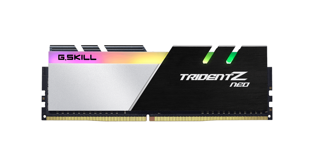 G.SKILL G.SKILL Trident Z Neo Series 64GB (2*32GB) SDRAM DDR4 3600, (PC4 28800)  FOR AMD PN-F4-3600C18D-64GTZN  4713294224835 - product view 3 of 4