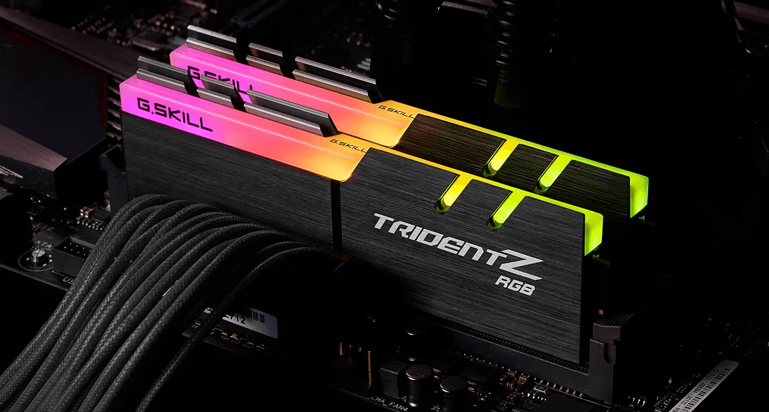 G.SKILL GSKILL TRIDENTZ  DDR4 RAM  RGB 2*32GB (64GB) DDR4-4000 CL18-22-22-42- 1.4OV F4-4000C18D-64GTZR  4713294227225  - product view 3 of 5