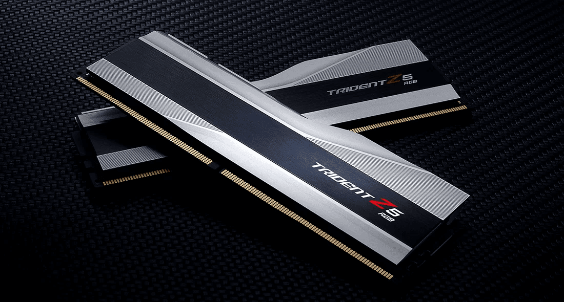 G.SKILL GSKIL TRIDENT Z5 RGB 6400 DDR5 RAM 32GB 2*16GB INTEL XMP READY,SILVER,F5-6400J3239G16GX2-TZ5RS,4713294231352,848354041351 - product view 3 of 5