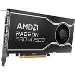 AMD AMD RADEON PRO W7500 8GB GDDR6 128BIT,12TFLOPS,4*DP,ACTIVE FAN,RDNA3,100-300000078,AMD RADEON PRO W7500 TW - product view 1 of 2