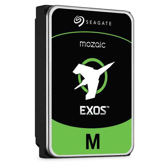 Seagate Seagate Exos M 28TB Enterprise 3.5" Hard Drive, SATA 6Gb/s, 7200RPM, CMR Recording Technology | ST28000NM003K - product view 2 of 3