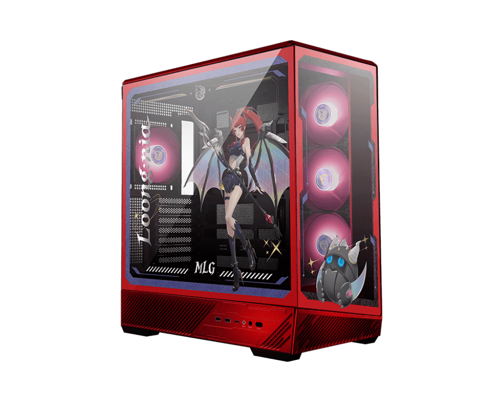 MSI PANO 130R MLG Edition - Mid-Tower Gaming PC Case - Supports GPU up to 400 mm in Length, Removable Dust Filters, USB 20Gbps (Type-C), Back-Connect ATX & Micro-ATX Motherboard Support | 306-7G32M21-HH9 – Buy Online