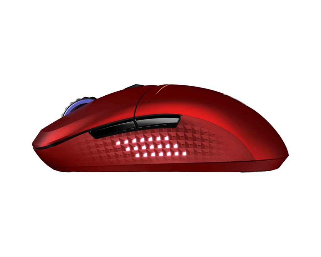 MSI MSI Versa Wireless MLG Edition Gaming Mouse - 26K DPI, OMRON Micro Switches, 2.4G Wireless, Bluetooth 5.3, and USB 2.0, up to 200 hours on a single charge | S12-4301570-CLA - product view 2 of 5