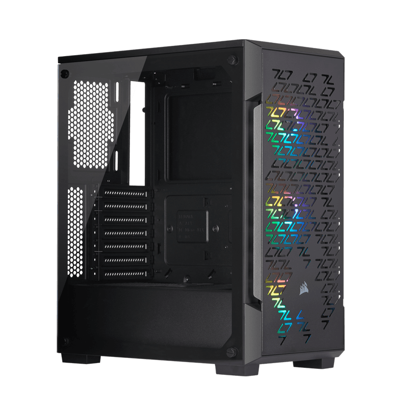 Asus CORSAIR ICUE 220T RGB AIRFLOW TG M-T SMART CASE BLACK   840006618584 - product view 3 of 5