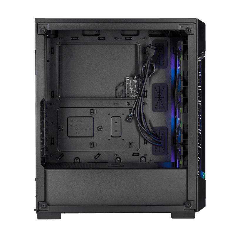Asus CORSAIR ICUE 220T RGB AIRFLOW TG M-T SMART CASE BLACK   840006618584 - product view 3 of 5