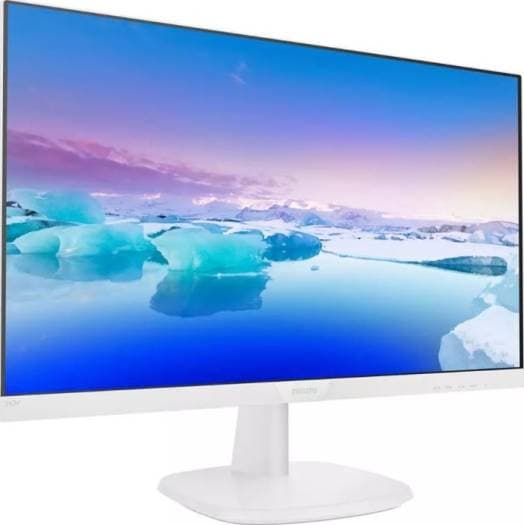 Hp Philips 23.8 inches FHD IPS ratio 16:9 Density 93 PPI White Monitor | 243V7QDAW - product view 3 of 3