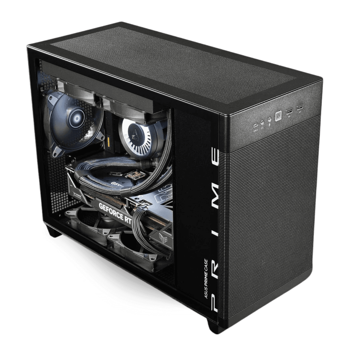 Asus Powered Intel Core i5-12400F 6 Core 12 Threads, NVIDIA GeForce GTX 1650 4GB OC, 32GB (2x 16GB) DDR5 6000MT/s, 1TB SSD Gen 4, 650W 80+ Standard, Air Cooler thumbnail 3
