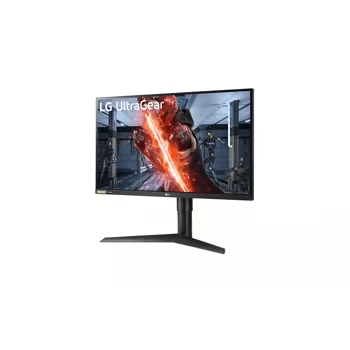 LG LG 27GN750-B UltraGear 27 Inch Full HD 1ms and 240HZ Monitor with G-SYNC Compatibility and Tilt, Height and Pivot Adjustable Stand, Black | 27GN750-B - product view 2 of 7