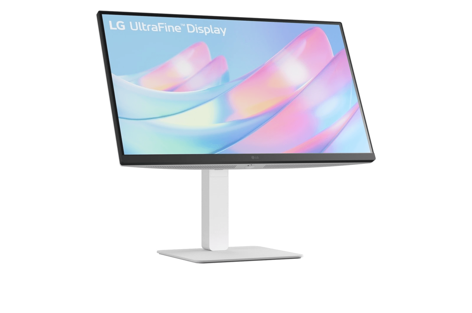 LG LG 27US550-W 27-inch 4K UHD UltraFine IPS Monitor, 5ms (GtG at Faster), 60Hz, HDR10, DCI-P3 90%, Ergonomic Stand (Height/Pivot/Swivel) - product view 2 of 8