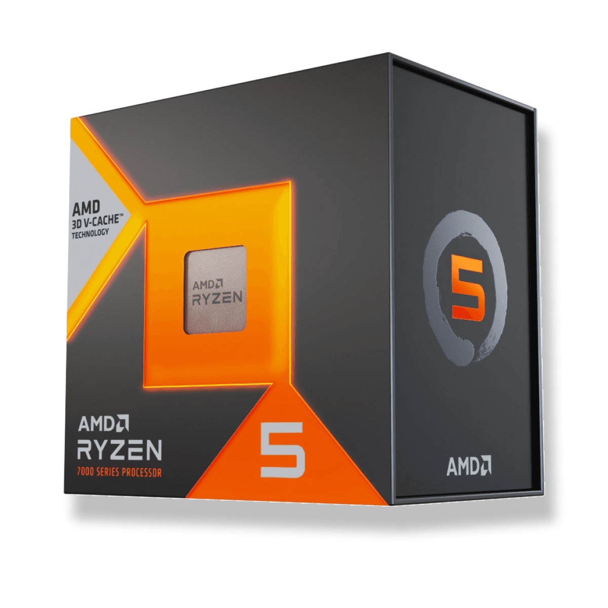 AMD Ryzen 5 7500X3D Desktop Processor, 6 Cores, 12 Threads, Up to 4.5 GHz, 96MB 3D V-Cache, AM5, 65W TDP, Zen 4 (TSMC 5nm) | 100-000001904W0F – Buy Online