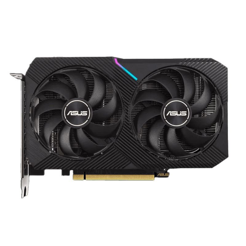 Asus ASUS Dual GeForce RTX 3060 V2 OC Edition 12GB GDDR6 Graphic card, 1875MHz, 15Gbps, 192bit, PCIe 4.0 x16, 1x HDMI 2.1, 3x DisplayPort 1.4a, 2 year Warranty | 90YV0GB2-M0NA10 - product view 2 of 7