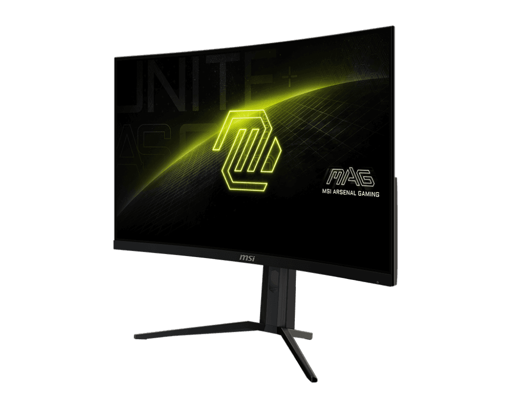MSI MSI MAG 321CUPDF Gaming Monitor, 32 inches of stunning Rapid VA, Dual mode with UHD 160Hz and FHD 320Hz. Equipped with 0.5ms (GtG, Min.) response time, Frameless Design, VESA DisplayHDR 400, AI Vision | 9S6-3DC54A-036 - product view 3 of 5