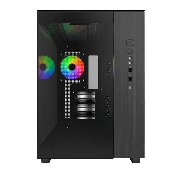MONTECH KING 65 PRO Mid-Tower ATX Gaming Case - Black | KING-65-PRO-(B) - product view 2 of 5