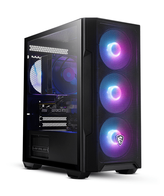 Nanotech Gaming PC Budget AMD Gaming PC: Ryzen 5 7600X, RX 9060 XT 8GB, 32GB DDR5, 1TB NVMe - product view 1 of 1