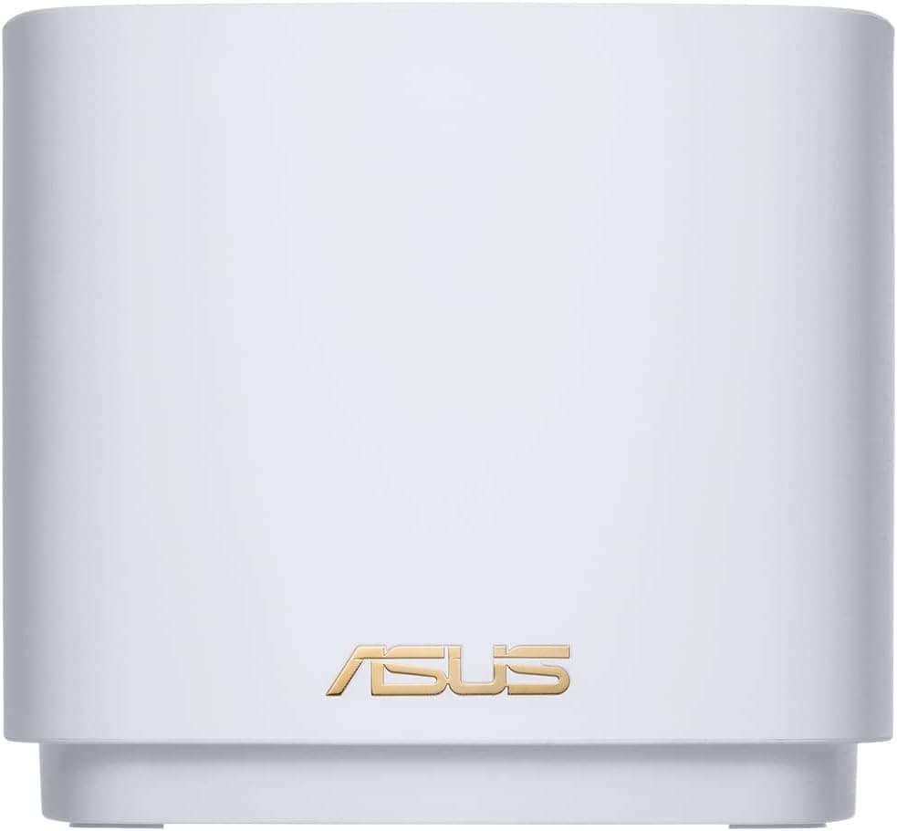 Asus  ASUS ZenWiFi XD5 AX3000 Mini Dual-Band Whole Home Mesh WiFi 6 System, 802.11ax, Up to 3500 sq ft & 4+ Rooms, AiMesh, Free Internet Security, Parental Controls, 2 Pack, White | 90IG0750-MO3B40 - product view 2 of 9