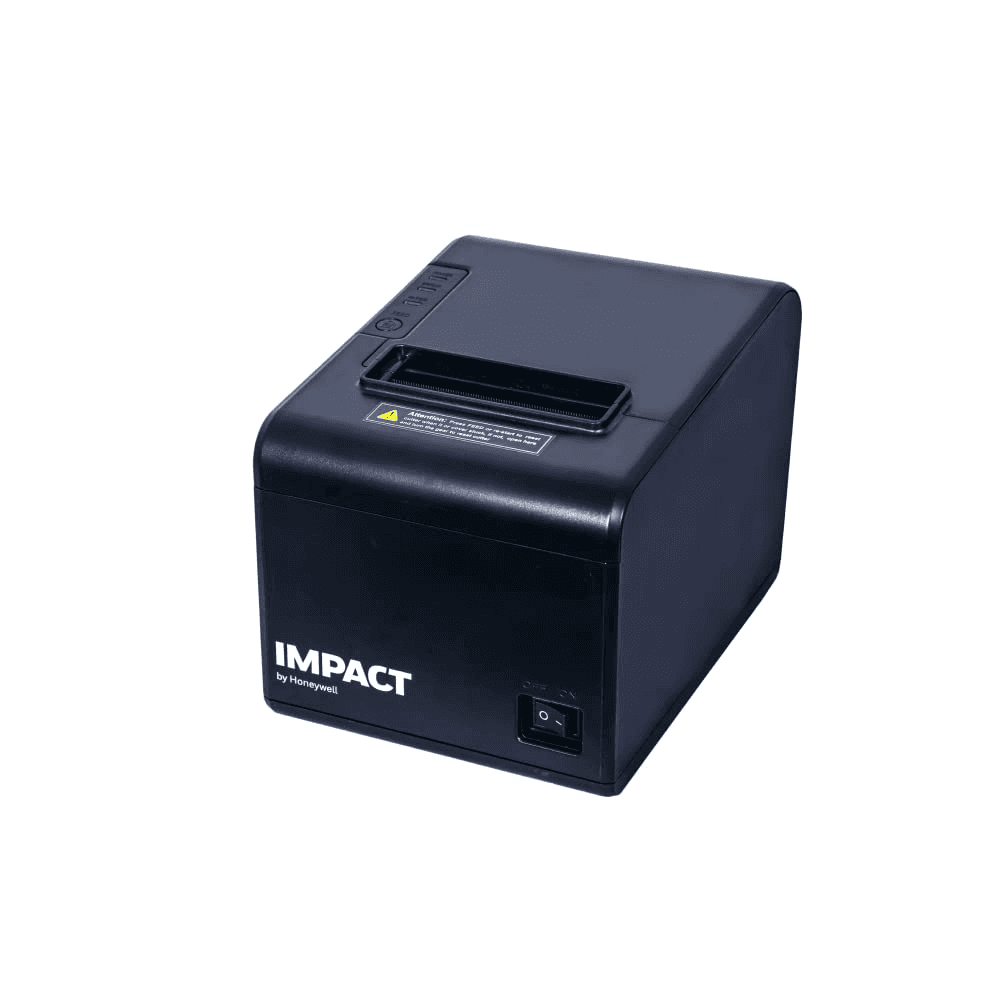 HIKVISION IMPACT BY HONEYWELL IHR810 3inch 80 mm Thermal Receipt Printer I High Performance I USB Serial Ethernet I Auto Cutter I Cost Saving up to 35 I Print Speed 260 mm s Auto Cutter Black - product view 2 of 3