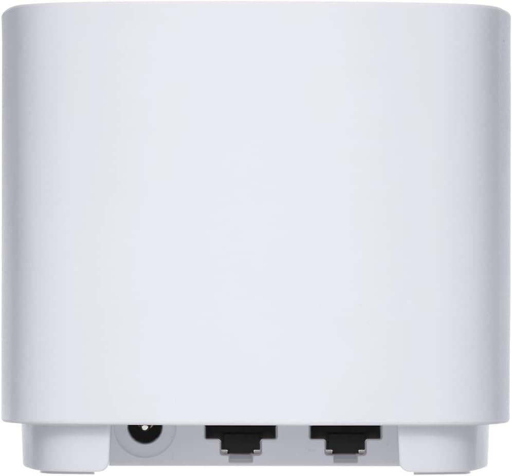 Asus  ASUS ZenWiFi XD5 AX3000 Mini Dual-Band Whole Home Mesh WiFi 6 System, 802.11ax, Up to 3500 sq ft & 4+ Rooms, AiMesh, Free Internet Security, Parental Controls, 2 Pack, White | 90IG0750-MO3B40 - product view 1 of 9