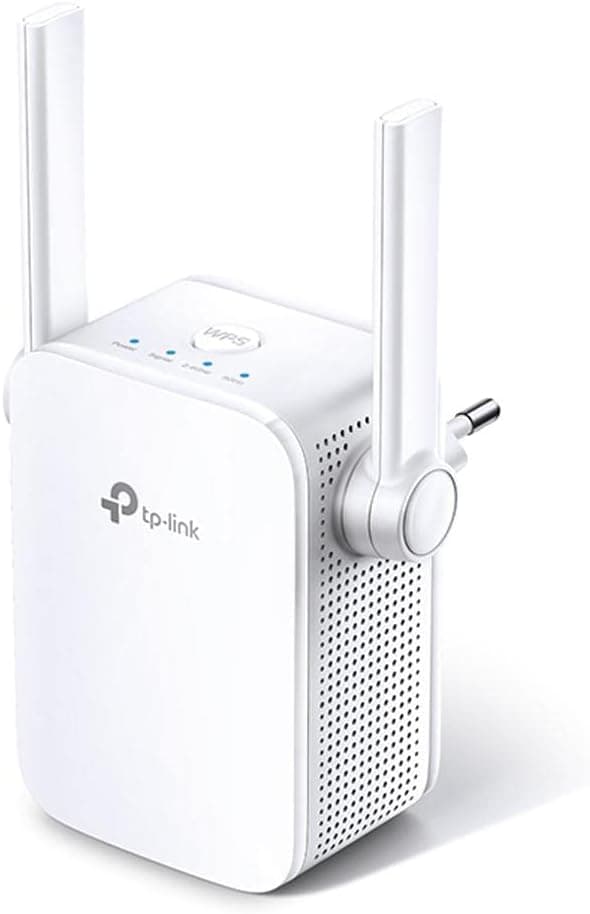 TP Link AC1200 WiFi Range Extender Up to 1200Mbps Dual Band WiFi Extender, Repeater, Wifi Signal Booster, Access Point Easy Set Up Extends Internet Wifi to Smart Home & Alexa Devices RE305, White - product view 2 of 5