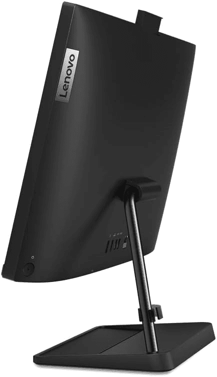 Lenovo Lenovo IdeaCentre 3 All-in-One PC, Intel Core i5-1135G7, 8GB RAM, 1TB HDD, 24″ Full HD Display, Integrated Webcam, Non-Touch, DOS, Black – F0G0008XAX - product view 3 of 7