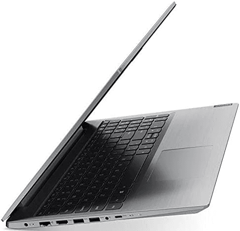 Lenovo Lenovo ideapad L3 laptop, intel 10th Gen core i7-10510U, 8 GB RAM, 512GB SSD + 1 TB HDD, NVIDIA GeForce MX330 2GB GDDR5 Graphic card, 15.6 inch FHD, W11 Pro, Platinum Grey, Upgraded | 81Y3 - product view 3 of 3